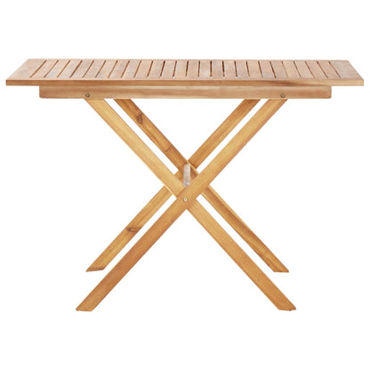 3-delige Tuinset poly rattan en massief acaciahout zwart