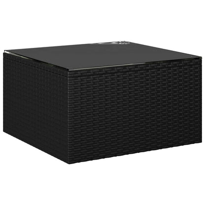 9-Delige Loungeset Met Kussens Poly Rattan 1