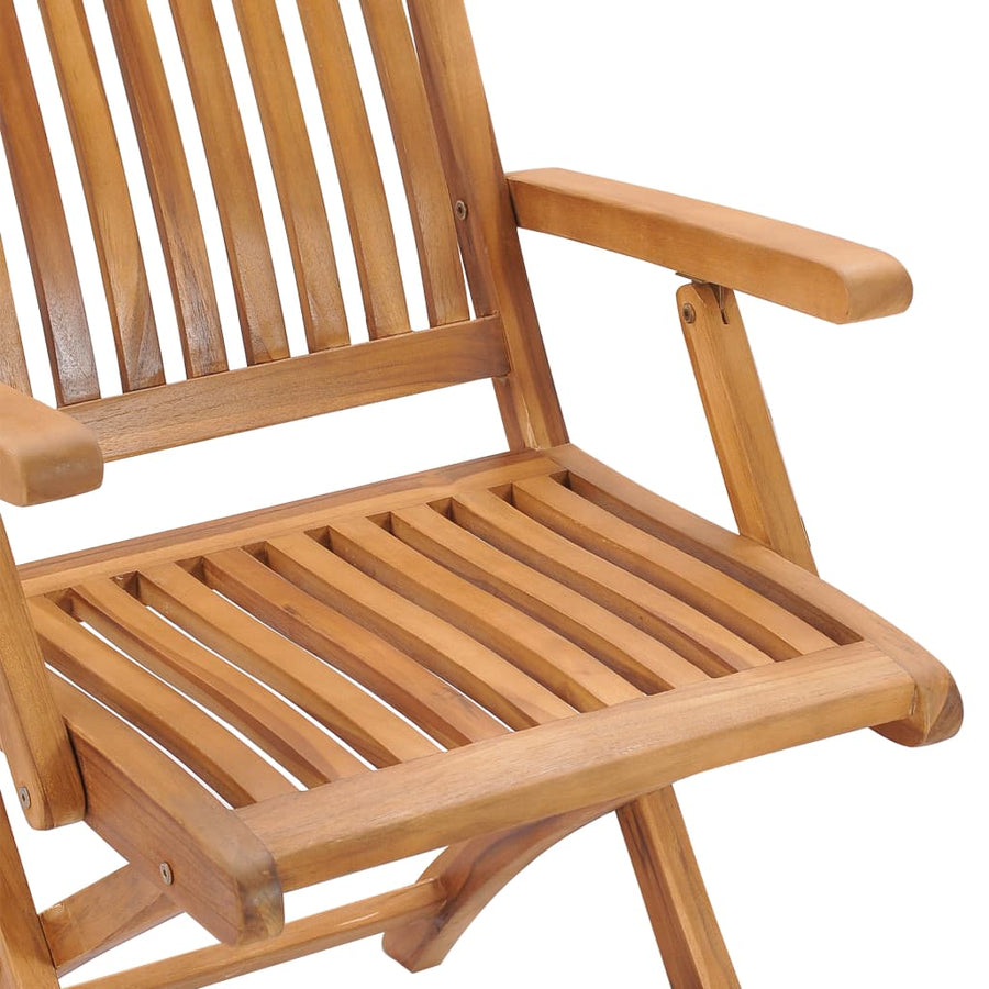 Tuinset Massief Teakhout 9 ovaal