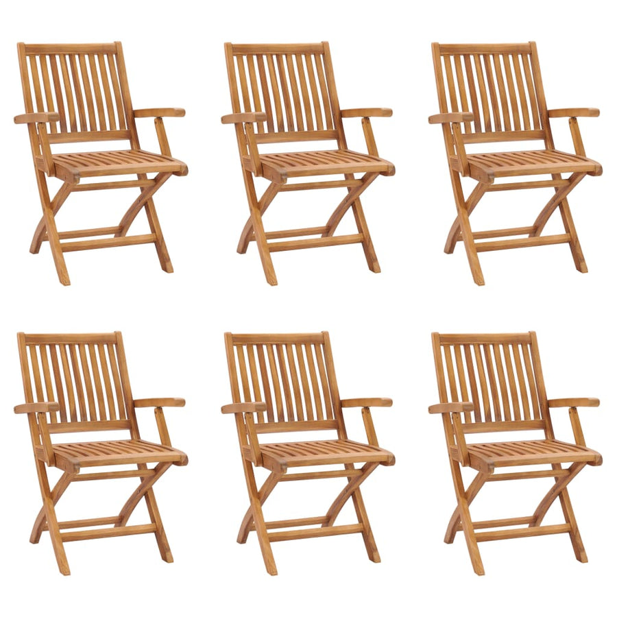 Tuinset Massief Teakhout 7 Rechthoekig