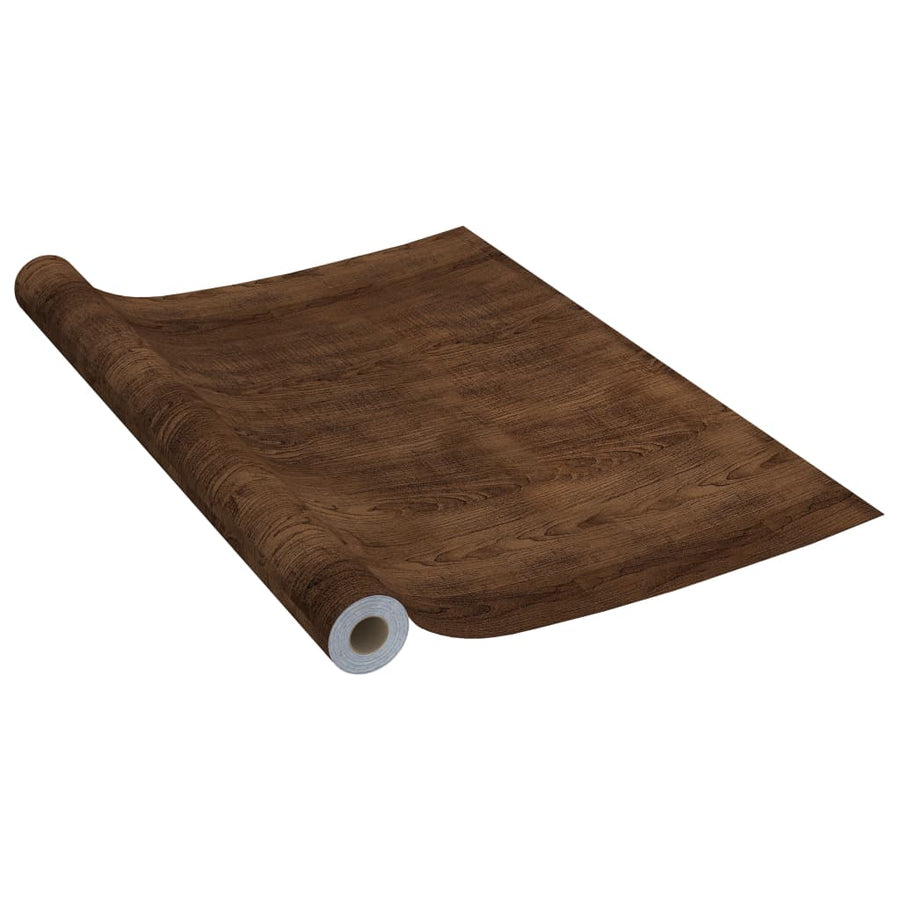 Deurfolies Zelfklevend 210X90 Cm Pvc Kleurig 4 Donkereiken