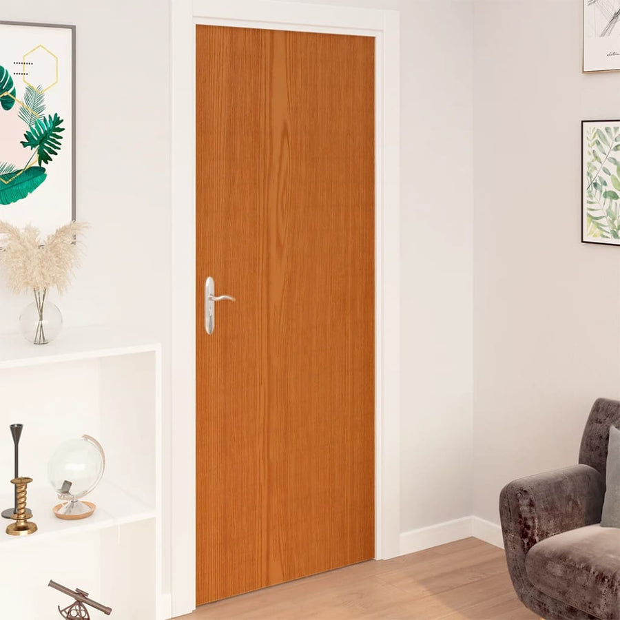 Deurfolies Zelfklevend 210X90 Cm Pvc Kleurig 4 Lichteiken