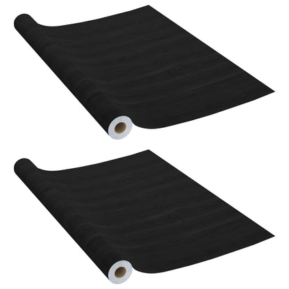 Meubelfolies Zelfklevend 500X90 Cm Pvc Kleurig 2 Donkerhout