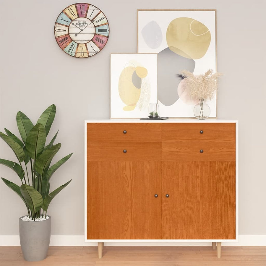 Meubelfolies Zelfklevend 500X90 Cm Pvc Kleurig 2 Lichteiken