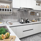 Meubelfolie 2 st 500x90 cm PVC wit zelfklevend