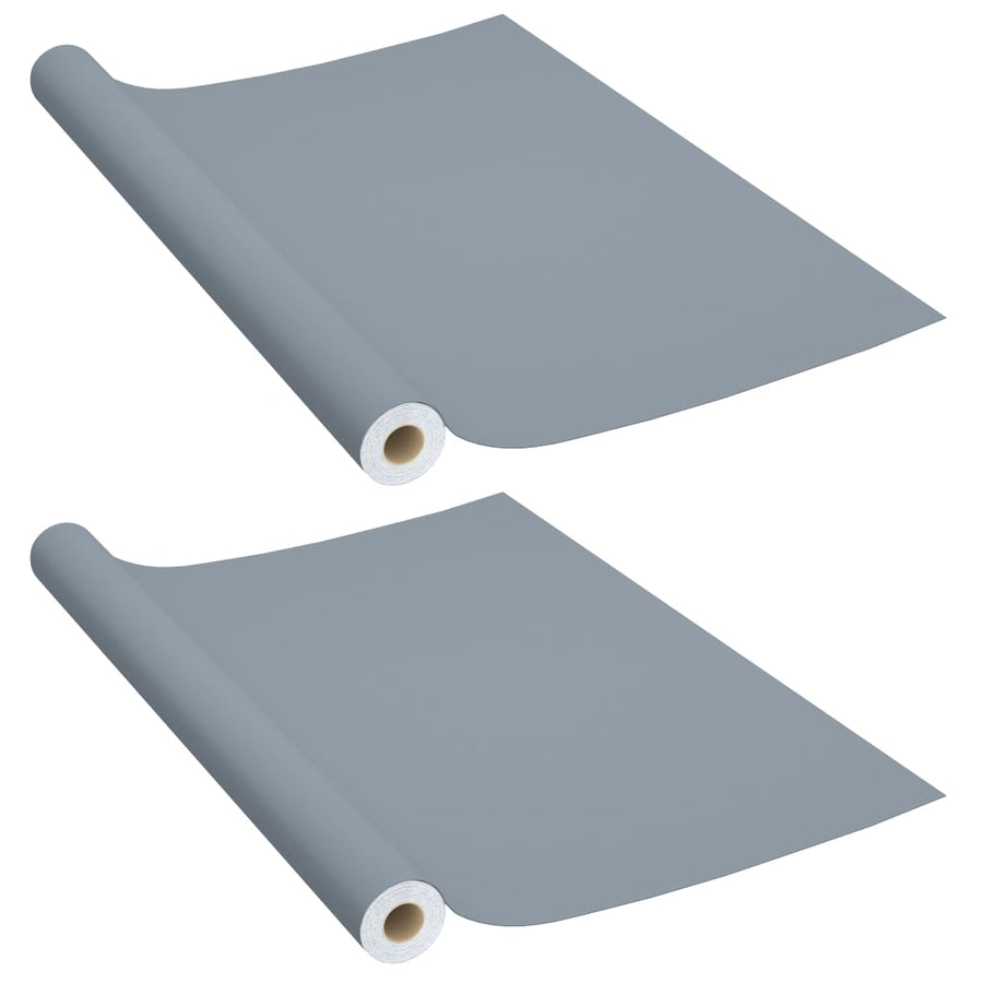 Meubelfolies Zelfklevend 500X90 Cm Pvc 2 Grijs