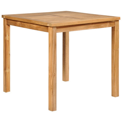5-Delige Tuinset Massief Teakhout 80 cm tafellengte 4x stoel + Tafel