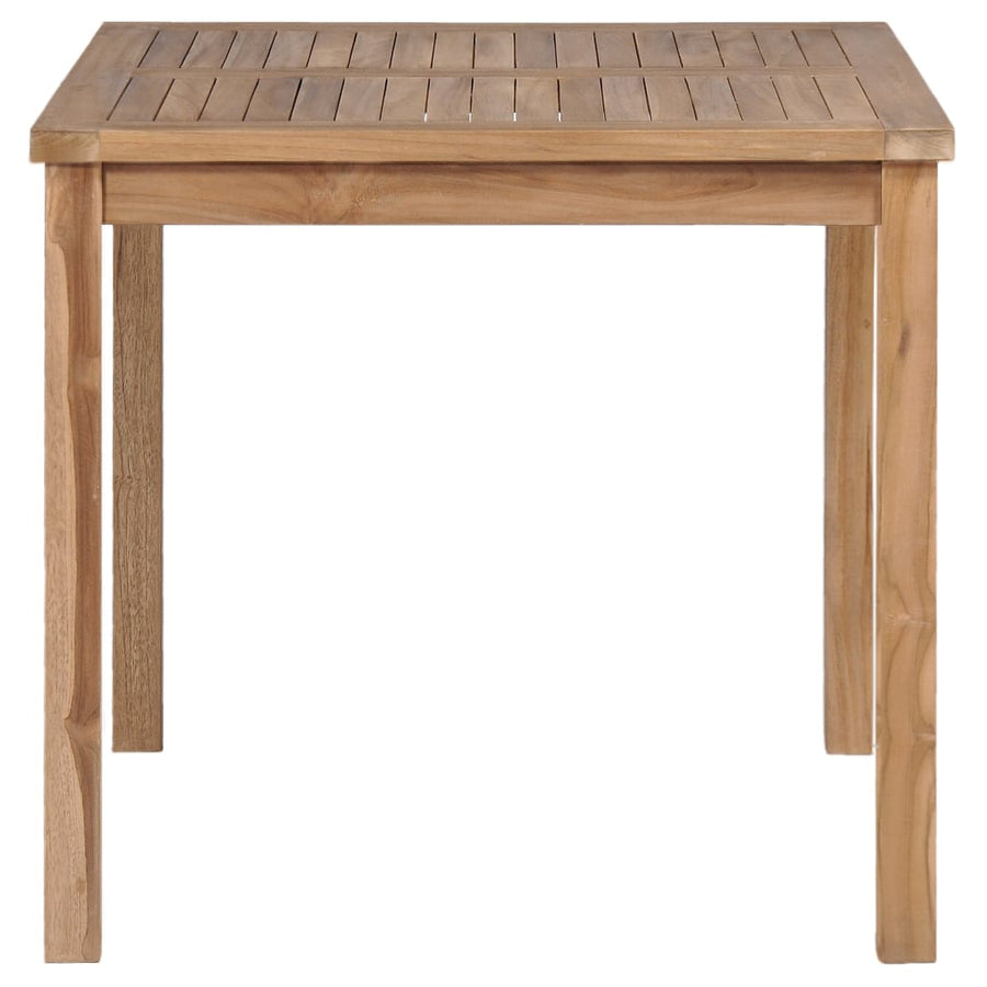 5-Delige Tuinset Massief Teakhout 80 cm tafellengte 4x stoel + Tafel