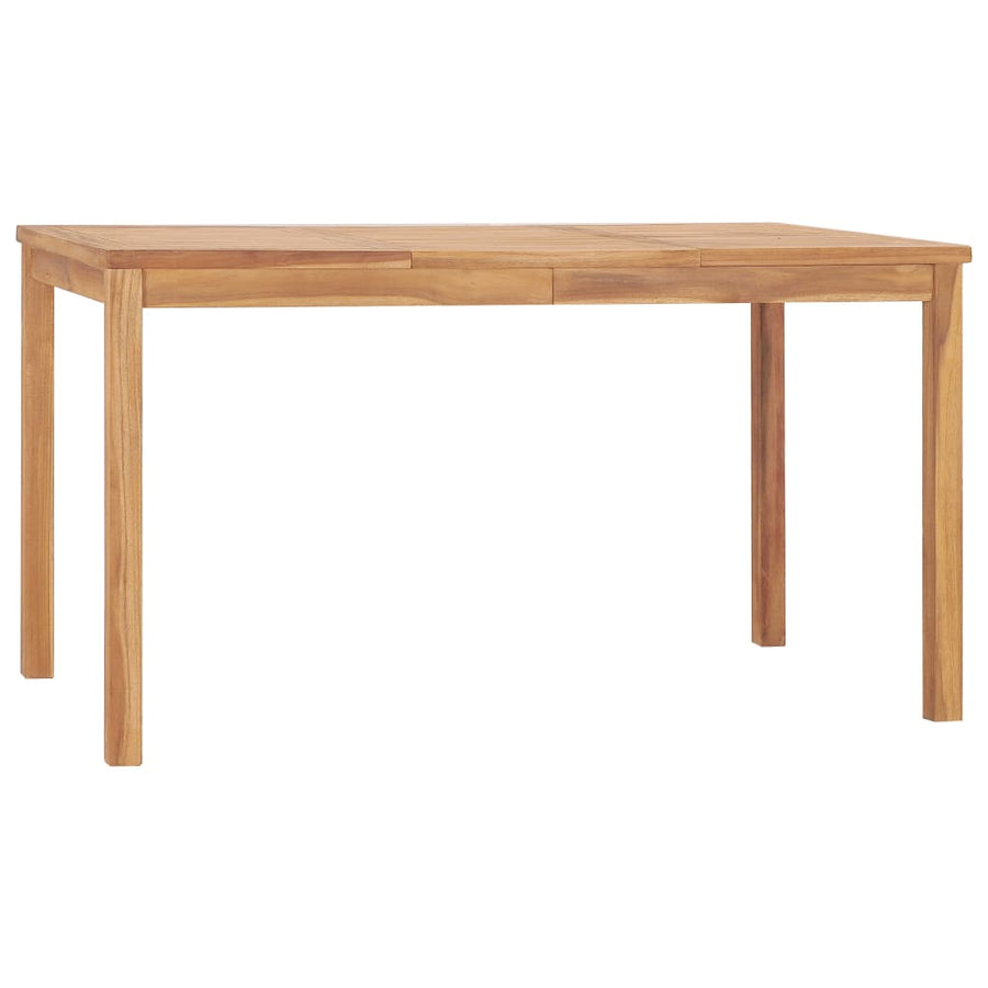 5-Delige Tuinset Massief Teakhout 4x Fauteuil + Tafel