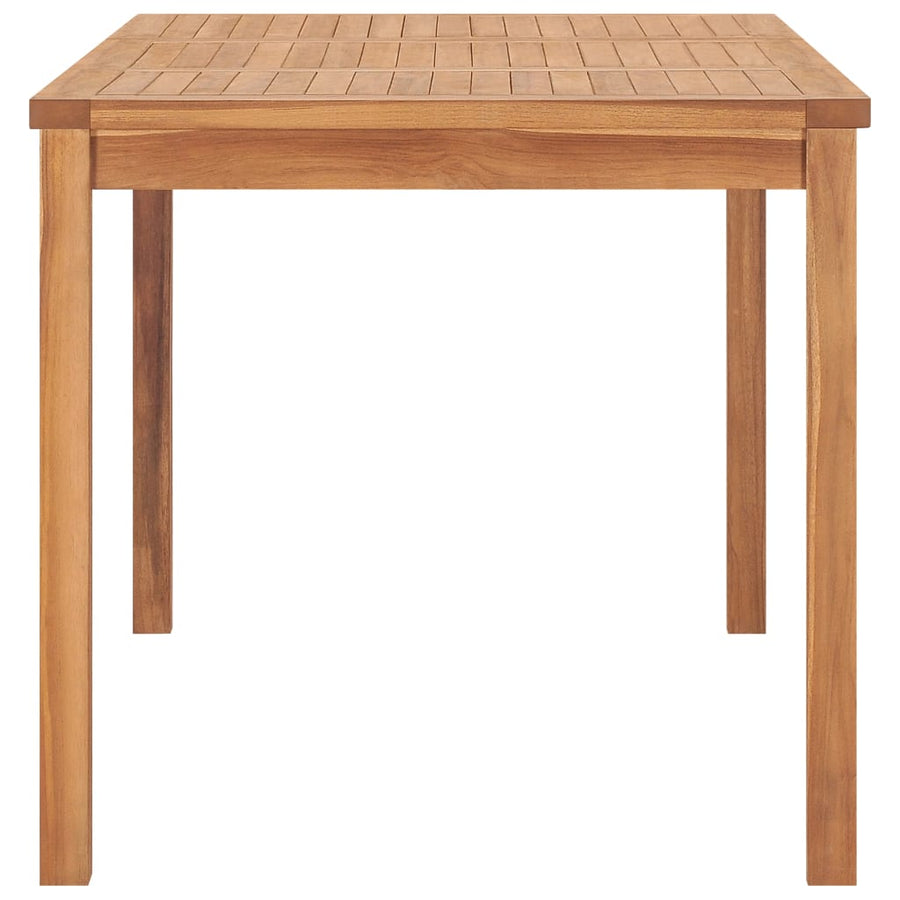 5-Delige Tuinset Massief Teakhout 4x Fauteuil + Tafel