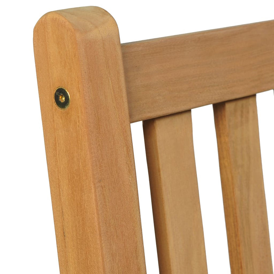 5-Delige Tuinset Massief Teakhout 4x Fauteuil + Tafel