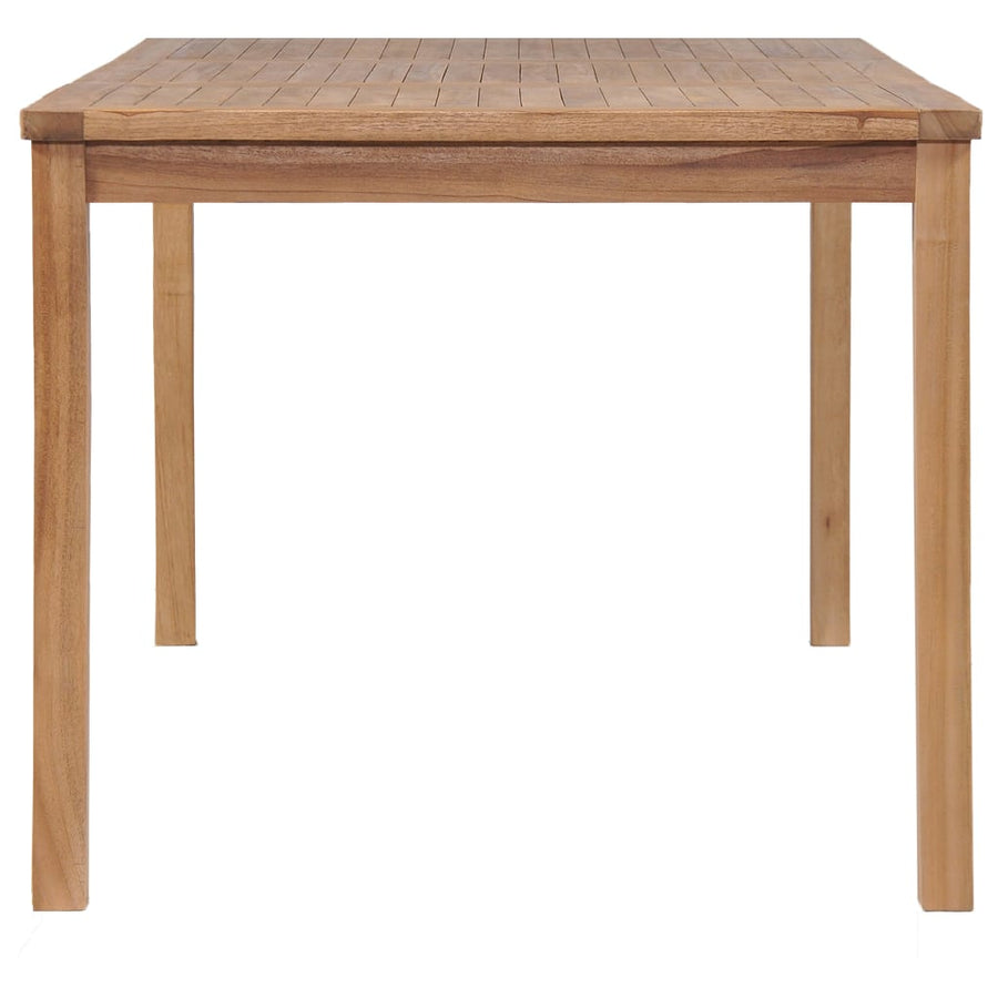 5-Delige Tuinset Massief Teakhout 4x Fauteuil + Tafel