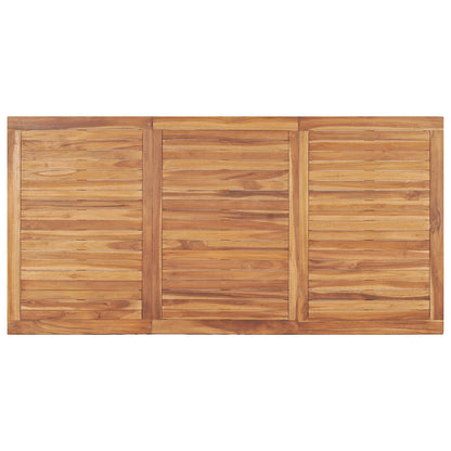 7-Delige Tuinset Massief Teakhout 6x stoel + Tafel