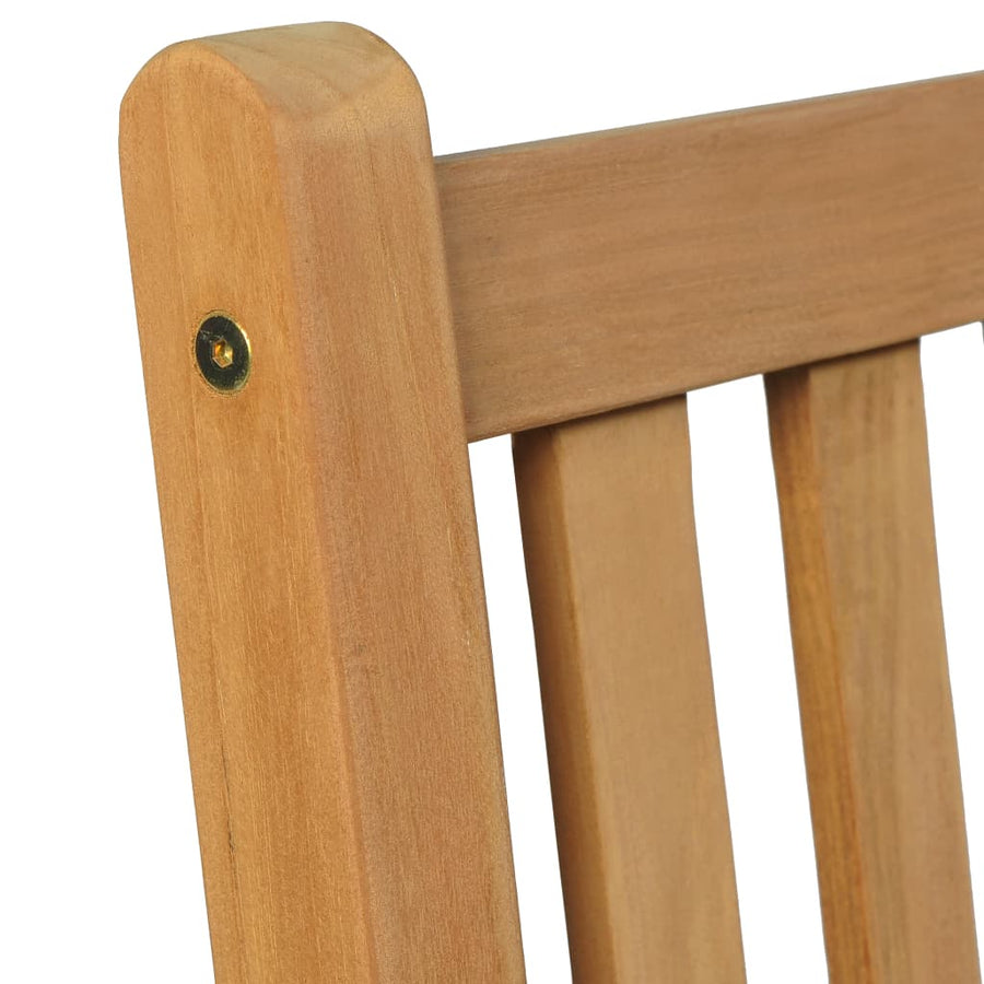 5-Delige Tuinset Massief Teakhout 4x Fauteuil + Tafel