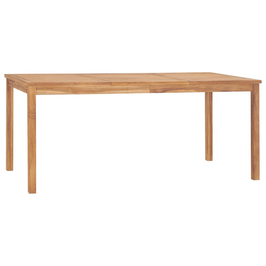 5-Delige Tuinset Massief Teakhout 4x Fauteuil + Tafel
