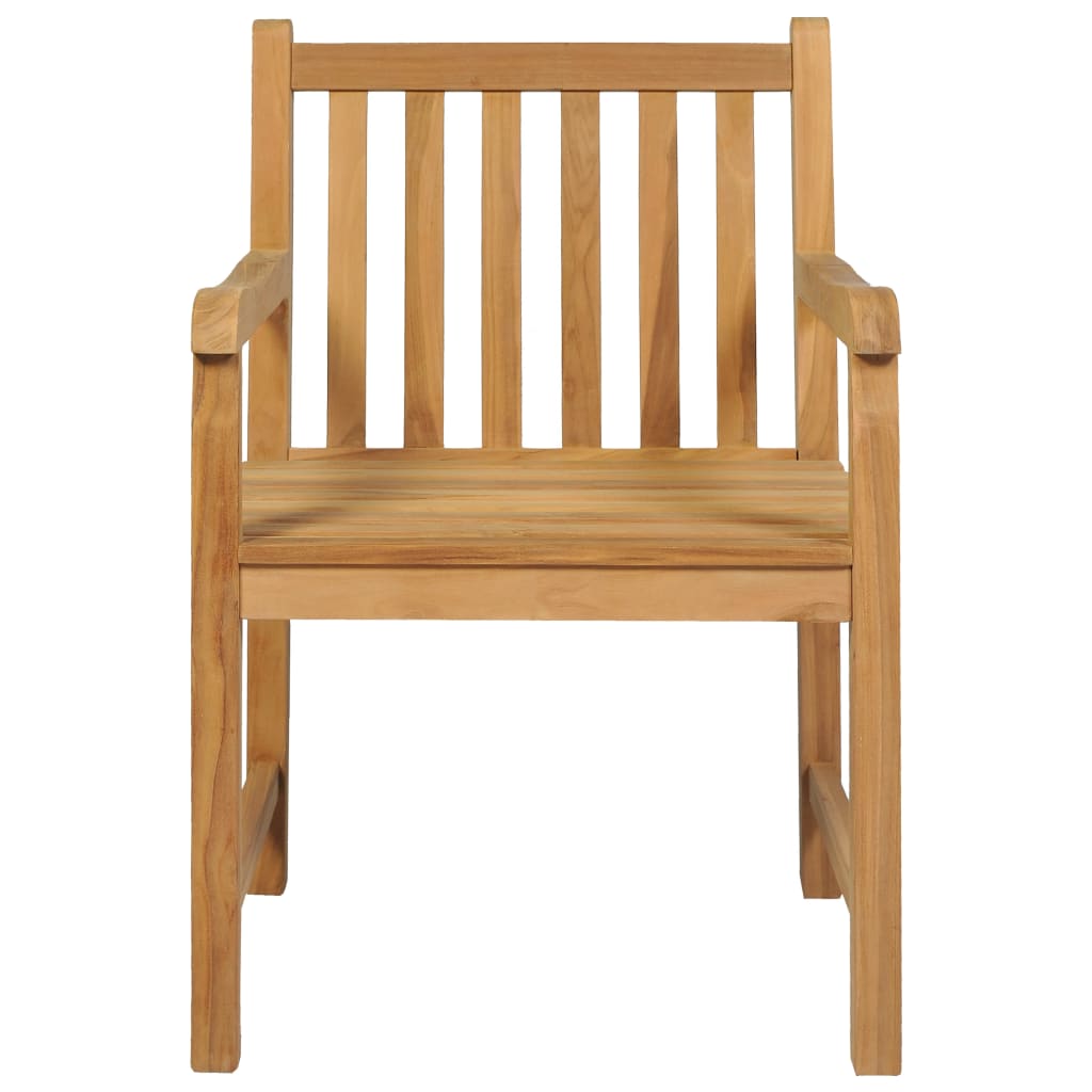7-Delige Tuinset Massief Teakhout 6x Fauteuil + Tafel