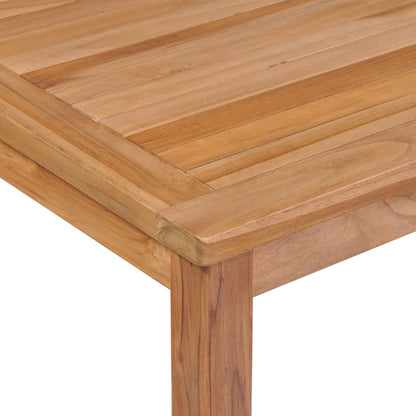 7-Delige Tuinset Massief Teakhout 6x Fauteuil + Tafel