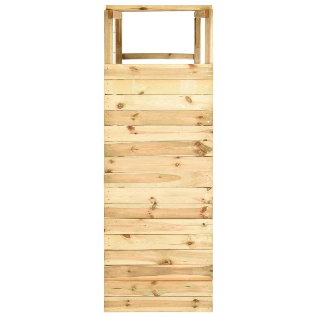 Klimrek Met Voetbaldoel 170X60X170 Cm Geïmpregneerd Grenenhout