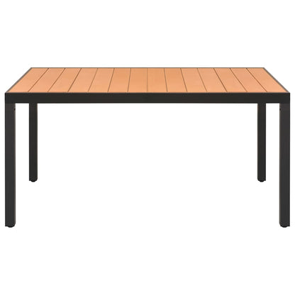 7-Delige Tuinset Zwart En Bruin