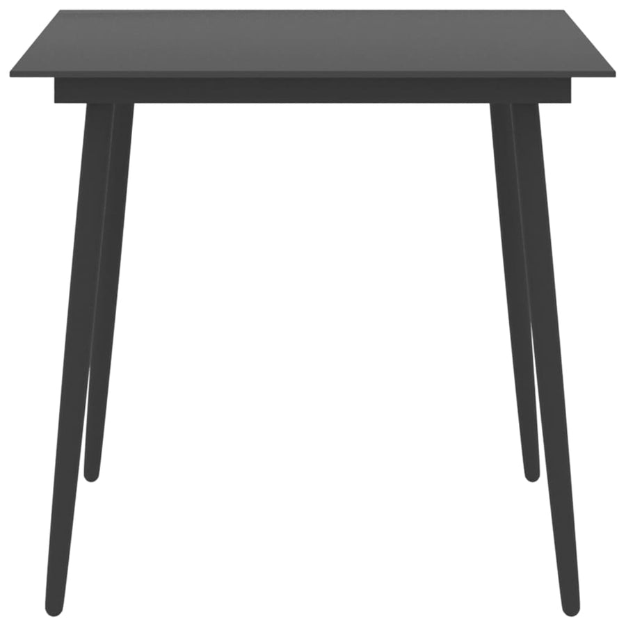 5-Delige Tuinset Zwart