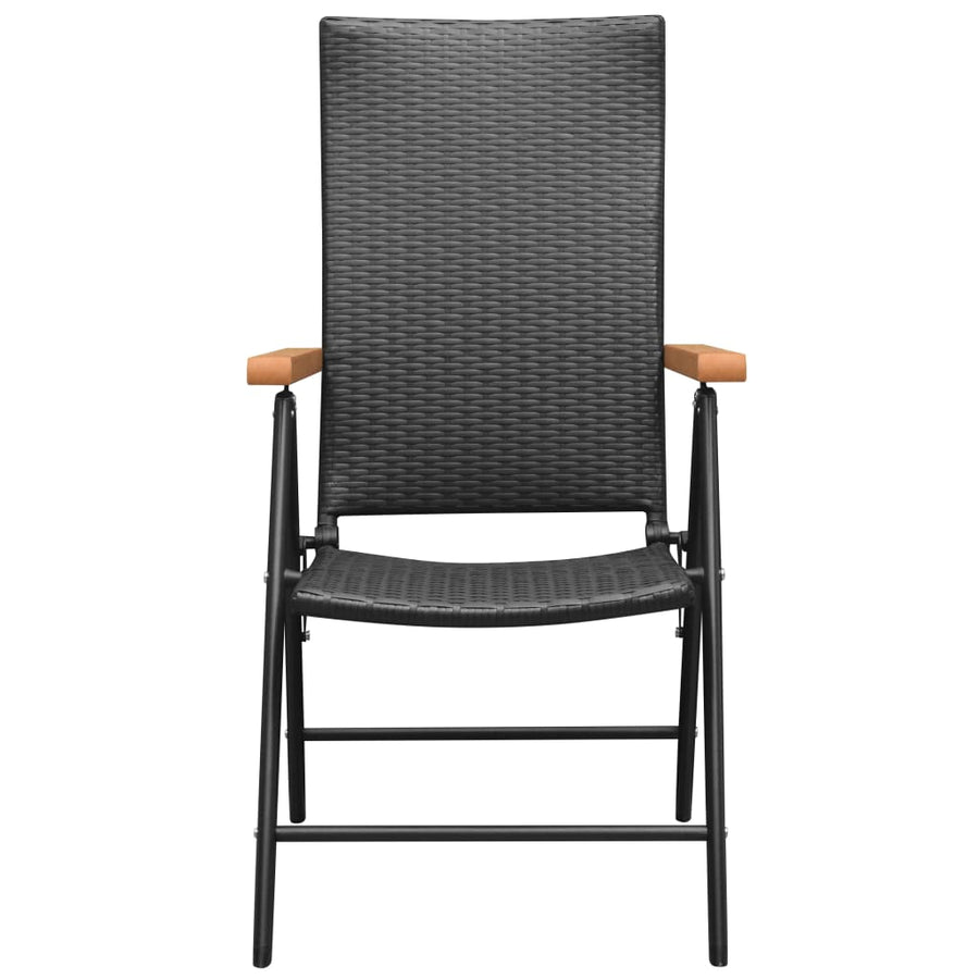 -Delige Tuinset Zwart En Bruin 5 150 cm tafellengte