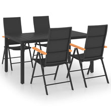 5-Delige Tuinset Zwart En Bruin