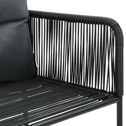 -Delige Tuinset Pvc-Rattan 5 150 cm tafellengte
