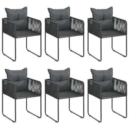 -Delige Tuinset Pvc-Rattan 7 150 cm tafellengte