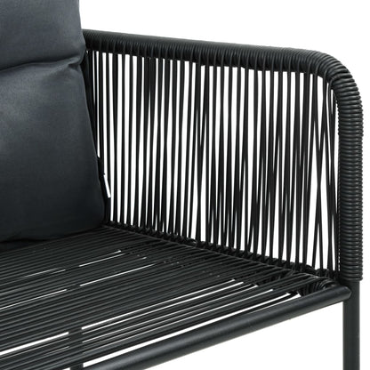 -Delige Tuinset Pvc-Rattan 7 150 cm tafellengte