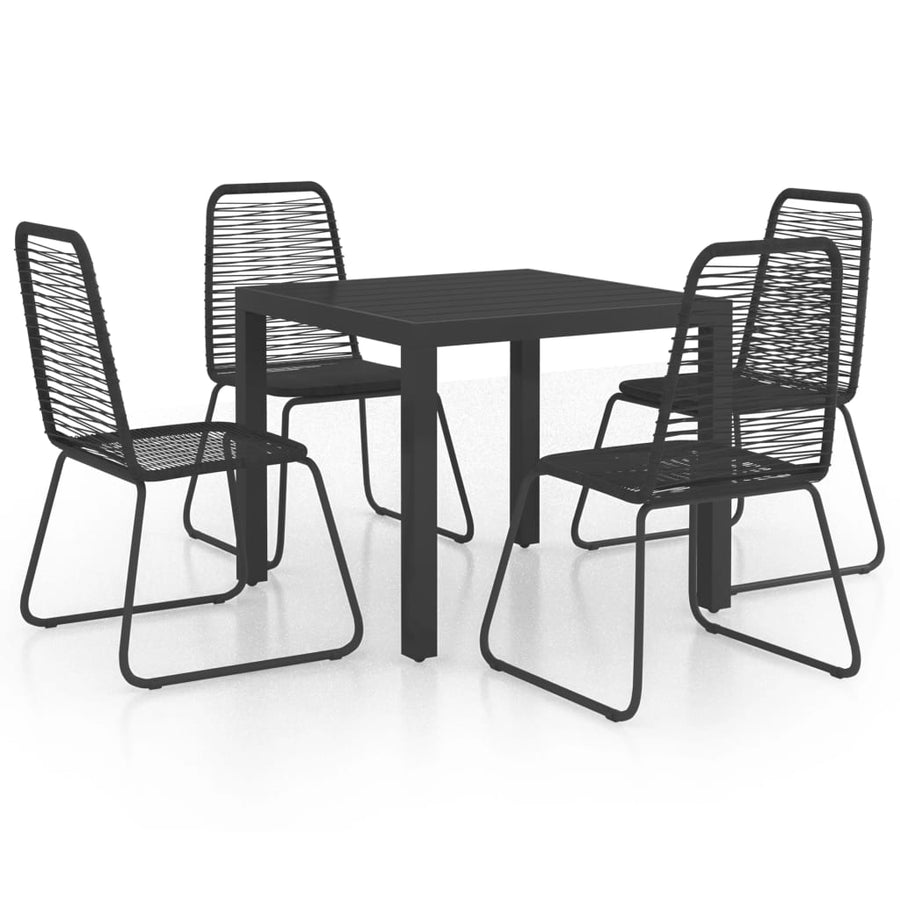 5-Delige Tuinset Pvc-Rattan 4