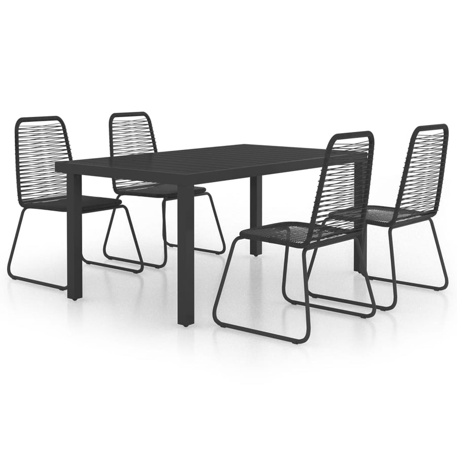5-Delige Tuinset Pvc-Rattan 4