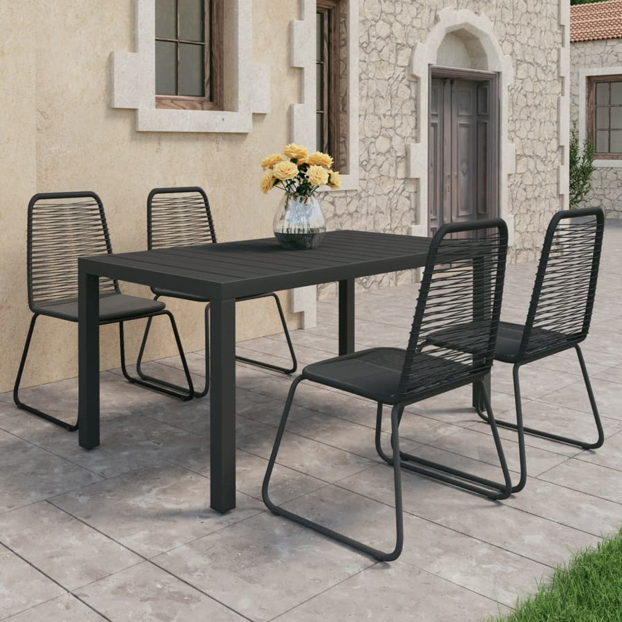 5-Delige Tuinset Pvc-Rattan 4
