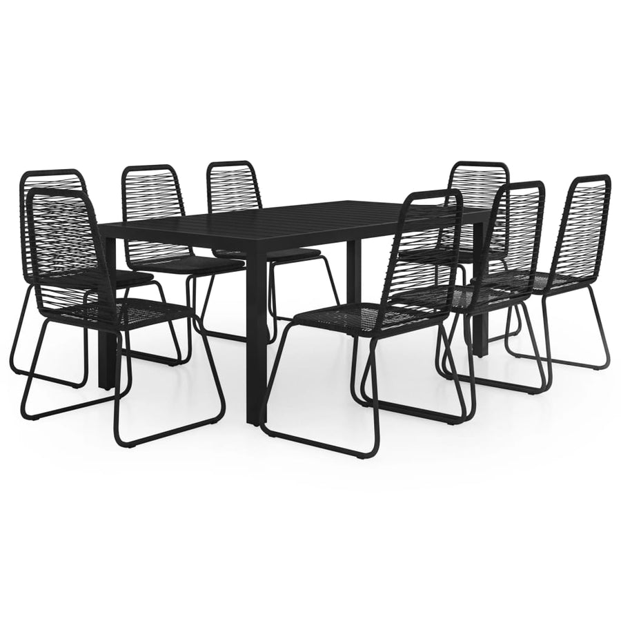 9-Delige Tuinset Pvc-Rattan 8