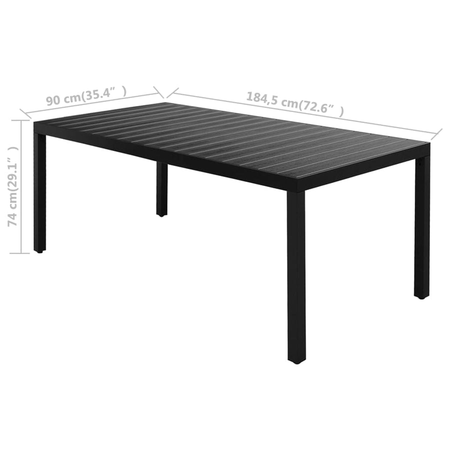 9-Delige Tuinset Pvc-Rattan 8