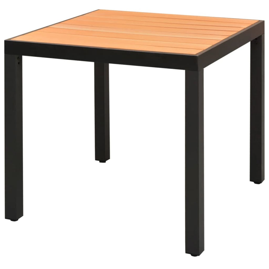 -Delige Tuinset Pvc-Rattan 3 79 cm tafellengte