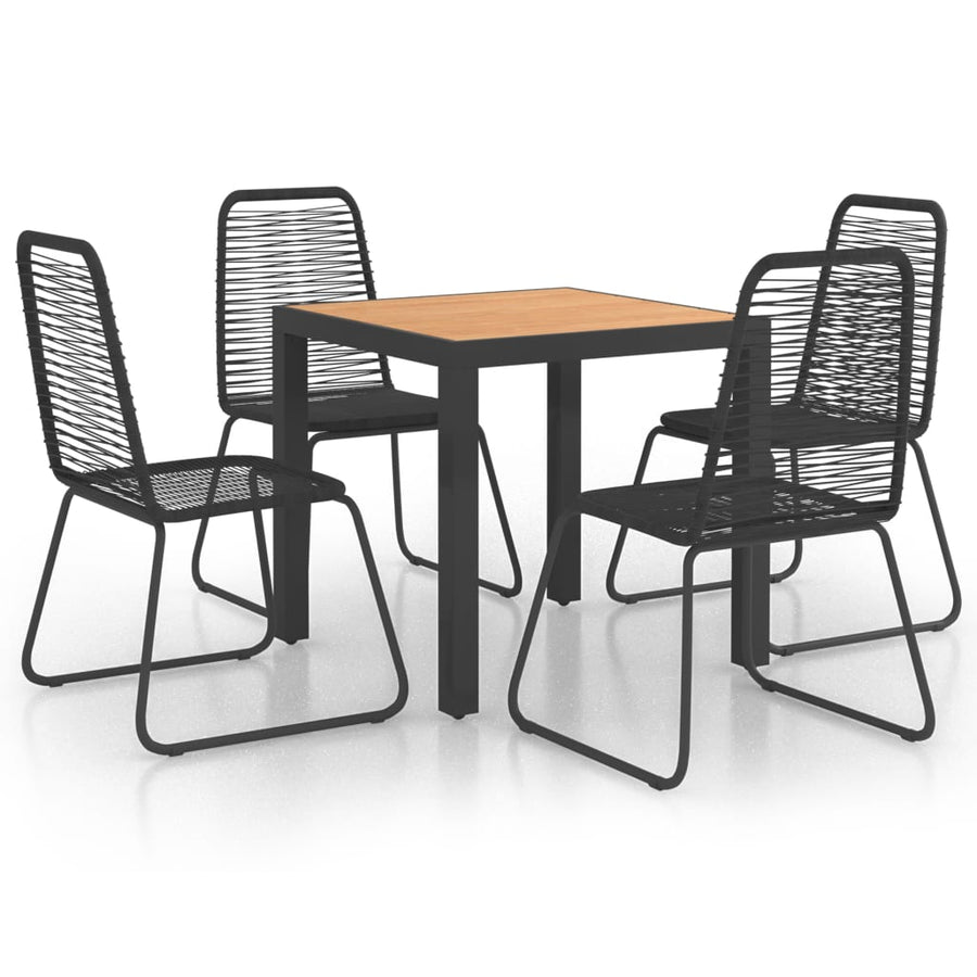 5-Delige Tuinset Pvc-Rattan 4