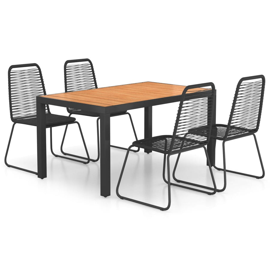 5-Delige Tuinset Pvc-Rattan 4