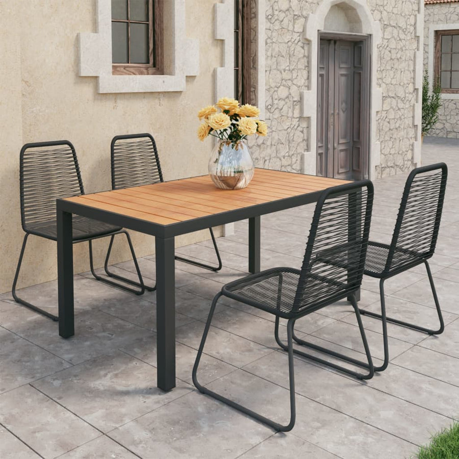 5-Delige Tuinset Pvc-Rattan 4
