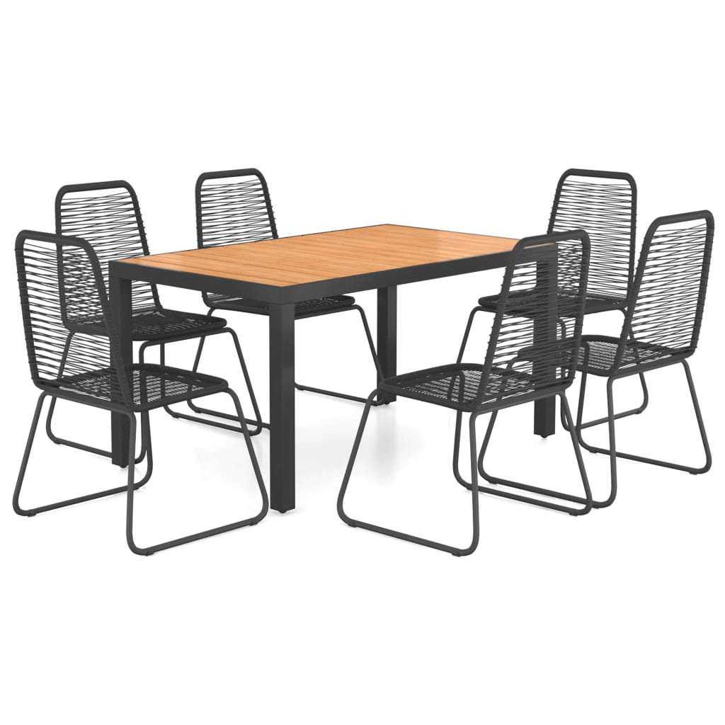 7-Delige Tuinset Pvc-Rattan 6