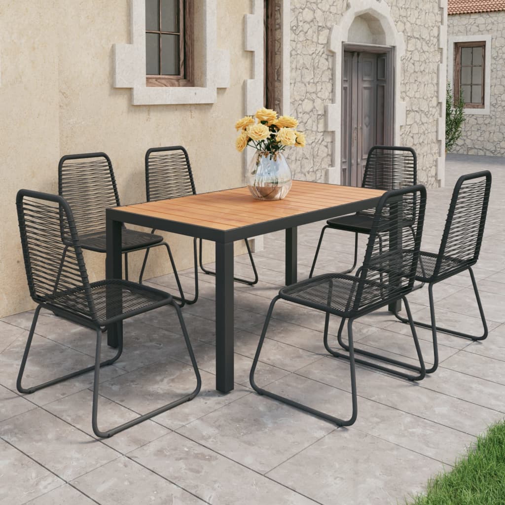 7-Delige Tuinset Pvc-Rattan 6