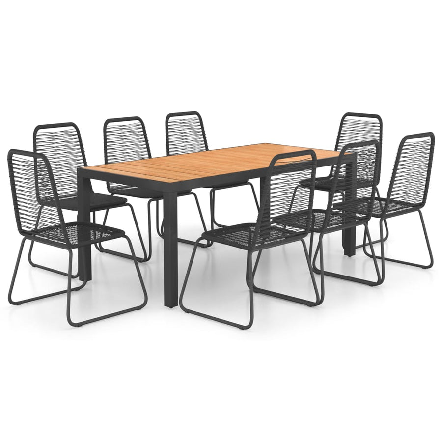 9-Delige Tuinset Pvc-Rattan 8
