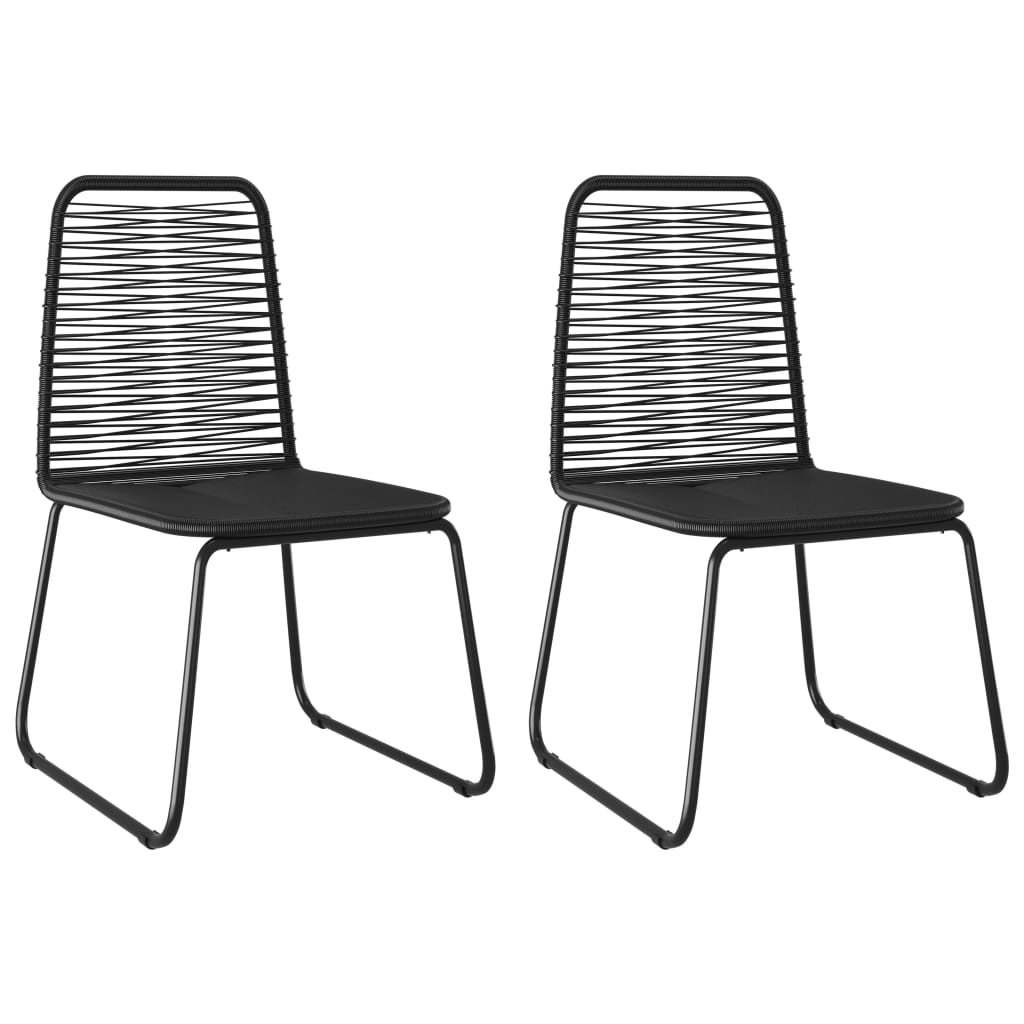 -Delige Tuinset Pvc-Rattan 3 80 cm tafellengte