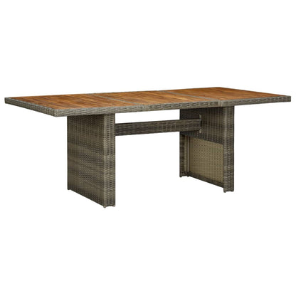 Tuinset Met Kussens Poly Rattan Bruin