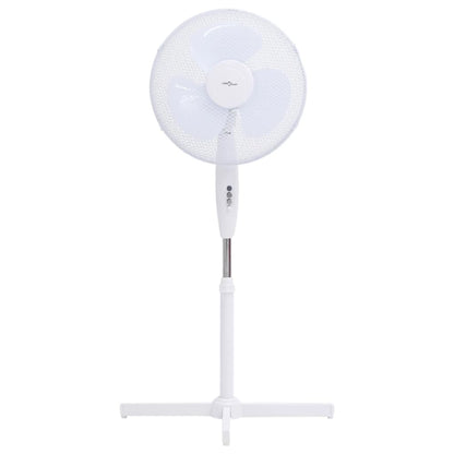 Staande ventilator ø 40 cm 120 cm wit