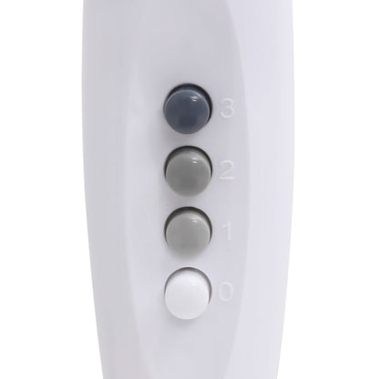 Staande ventilator ø 40 cm 120 cm wit