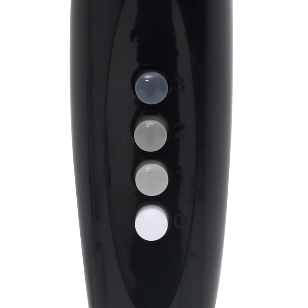 Staande ventilator ø 40 cm 120 cm zwart