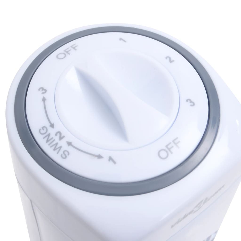 Torenventilator ø24x80 cm wit