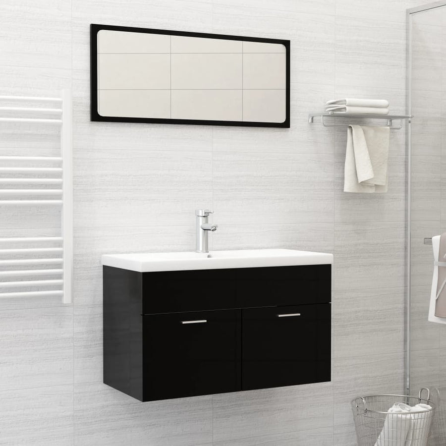 Inbouwwastafel Met Kraan 42X39X18 Cm Keramiek Wit