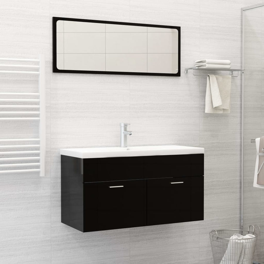 Inbouwwastafel Met Kraan 42X39X18 Cm Keramiek Wit