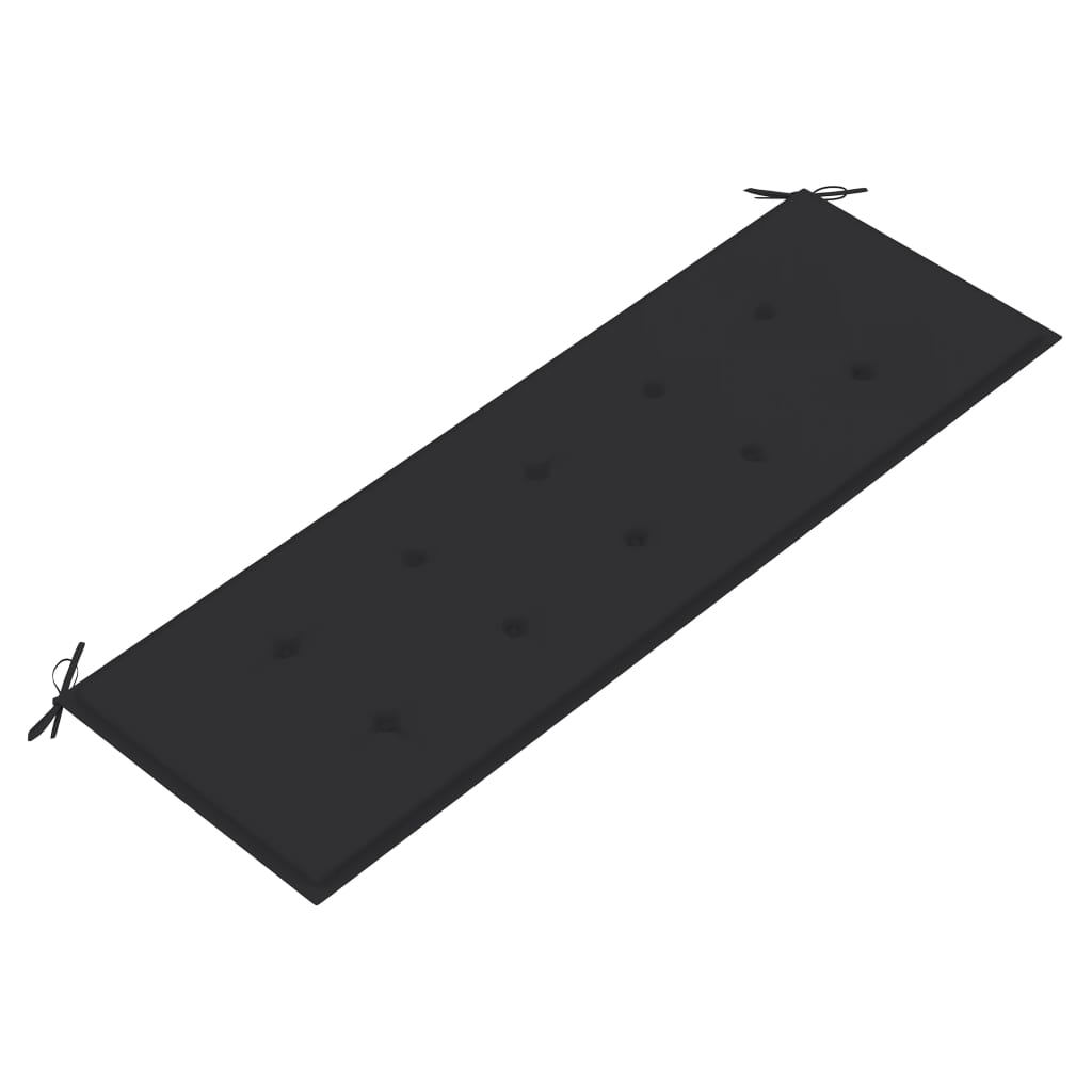 Tuinbank 3-Zits Met Kussen Massief Eucalyptushout 150 cm